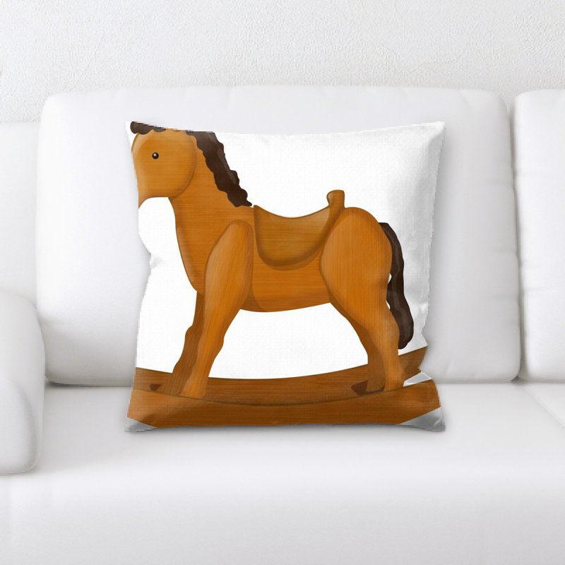 Housse et insert de coussin carré à bascule