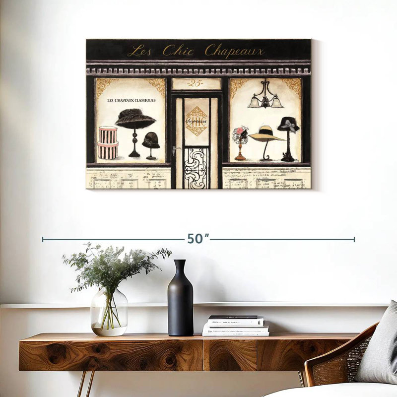 Lilie Les Chic Chapeaux, 24" H x 36" W
