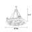 Ridgeline Rustic Wood and Metal Chandelier-1178642880