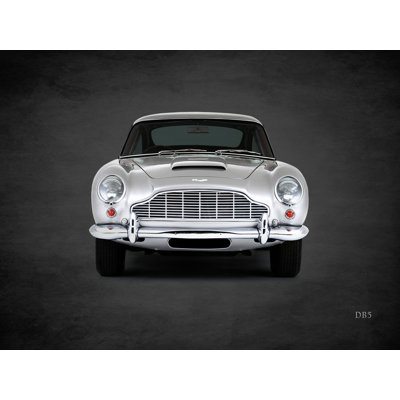 "Aston Martin Db5" par Mark Rogan - reproduction d'art sur toile tendue