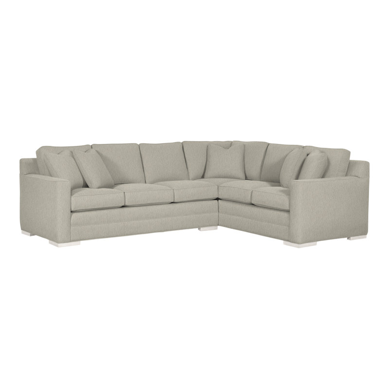 Summerton Upholstered L-Shaped Sectional Right Hand Facing, Ian Smoke, Casa Blanca