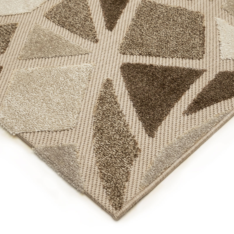 Highfill Rectangle Abstract Indoor / Outdoor Area Rug, Rectangle 120cm x 170cm
