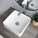 STYLISH Opulence Lush 14-1/2"L Square Vessel Sink