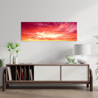 Brésil, Atlantique, coucher de soleil spectaculaire, art mural océan coucher de soleil