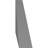 Triangle Left Side Surface Mount Urethane Functional Gable Vent Pitch, Primed-101819085
