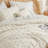 Bedsure Tufted Embroidery All-Season Microfiber Comforter Set-110508883-110508887