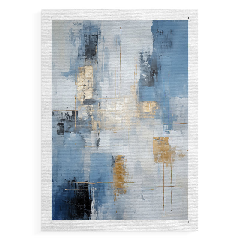 Série ABSTRACT Dxxxviii - Impression sur toile seulement - non encadrée, H 48 po x l 32 po