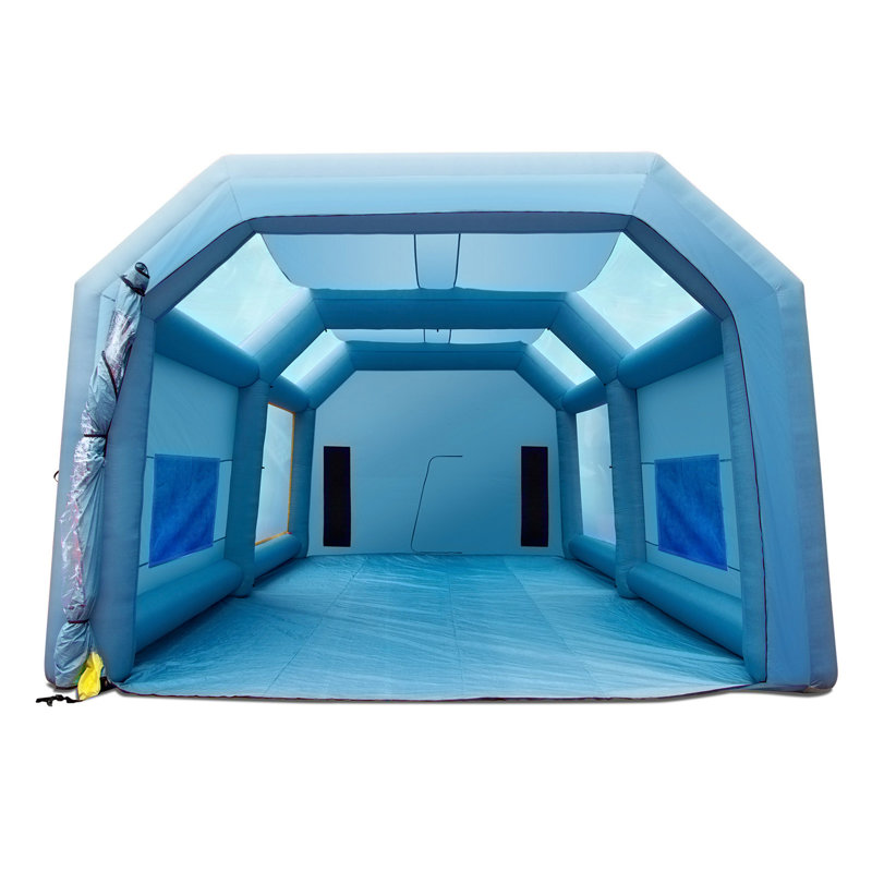 Système de filtre à air gonflable pour cabine de peinture