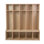 Birch Furniture 5 - Section 54" Wide Locker