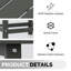 Table d'appoint de patio en PEHD-1410554108