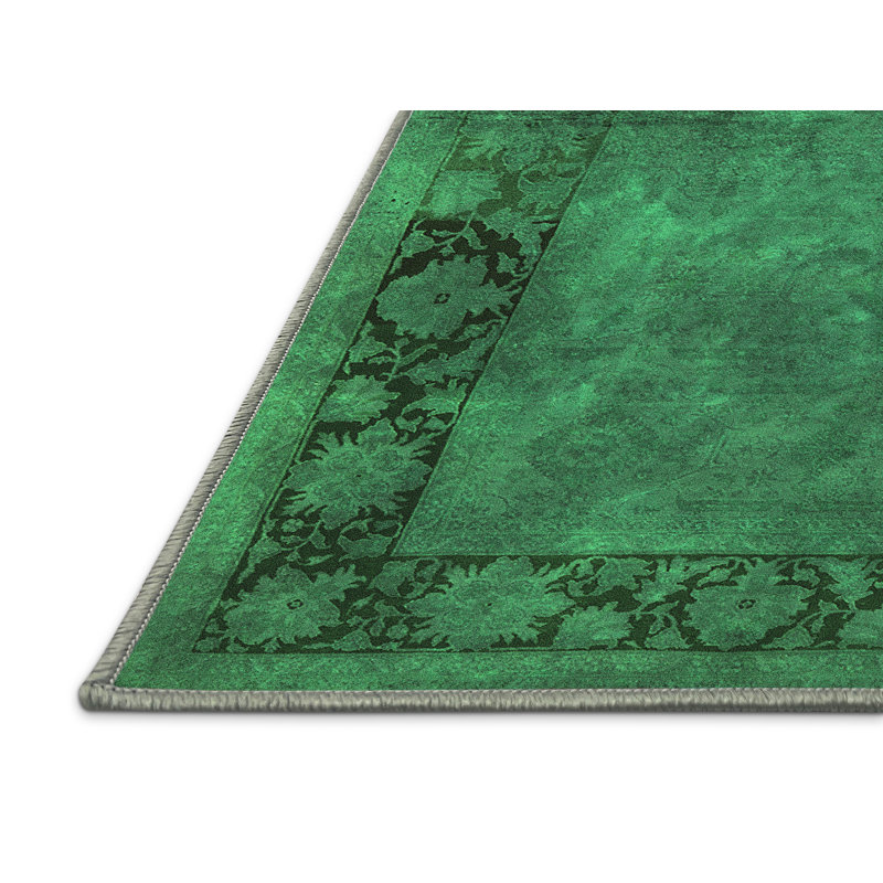 Tapis verts Mid-Century 1246, Rectangle 2 pi x 3 pi