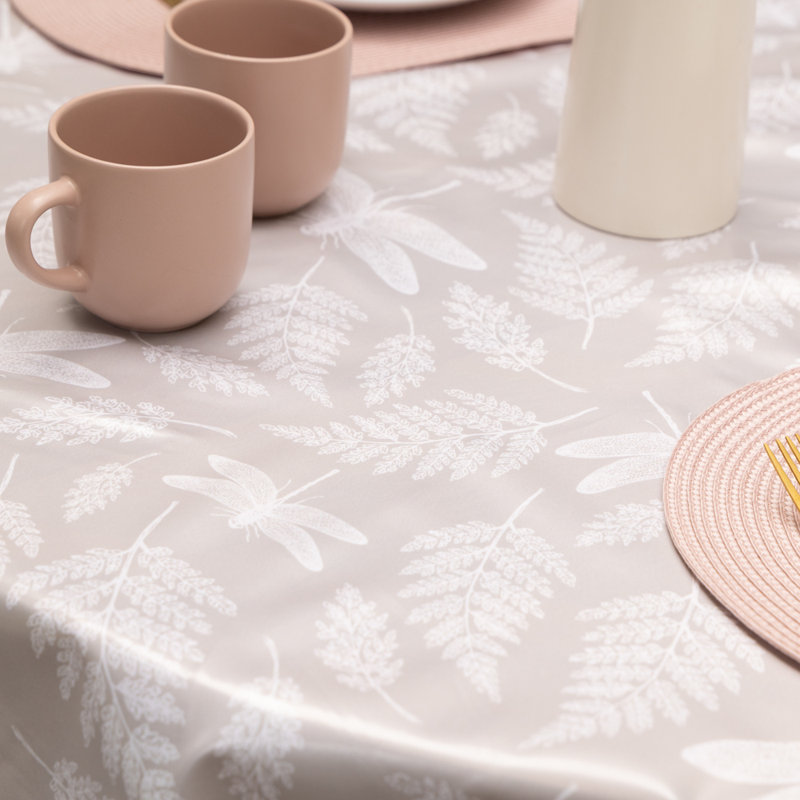Dragon Fairy 140cm round Eco Line PVC Free Polyester Tablecloth