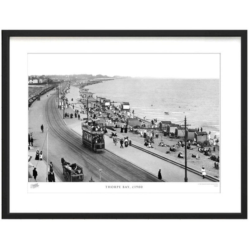 Thorpe Bay, C1900 by Francis Frith - Single Picture Frame Print, 28cm H x 36cm W x 2.3cm D