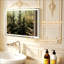 Miroir mural intelligent à DEL avec contrôle tactile et éclairage réglable pour un décor de meuble-lavabo moderne