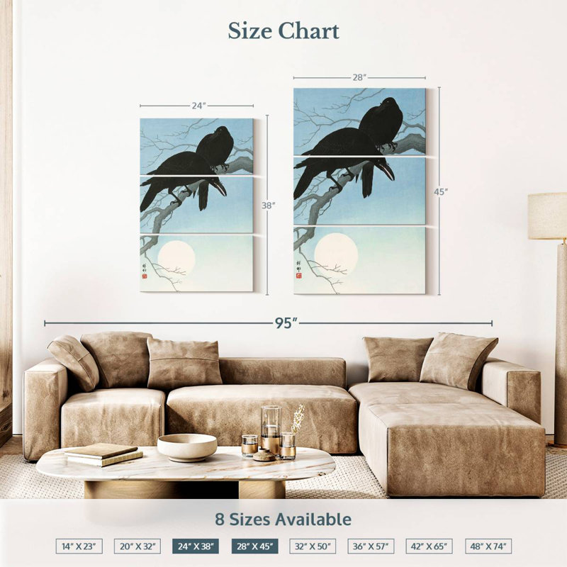 Brampt Crows In Moonlight