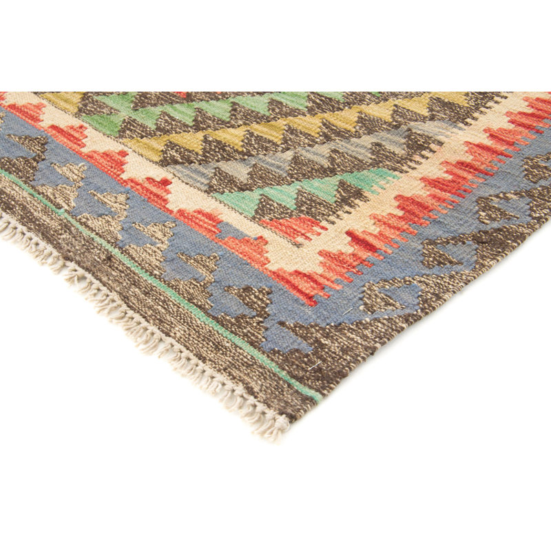 Geometric Hand Woven 84cm X 123cm Area Rug