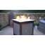 Square Concrete Propane Smokeless Fire Pit Table