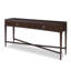 Reeded 60'' W Solid Wood Console Table