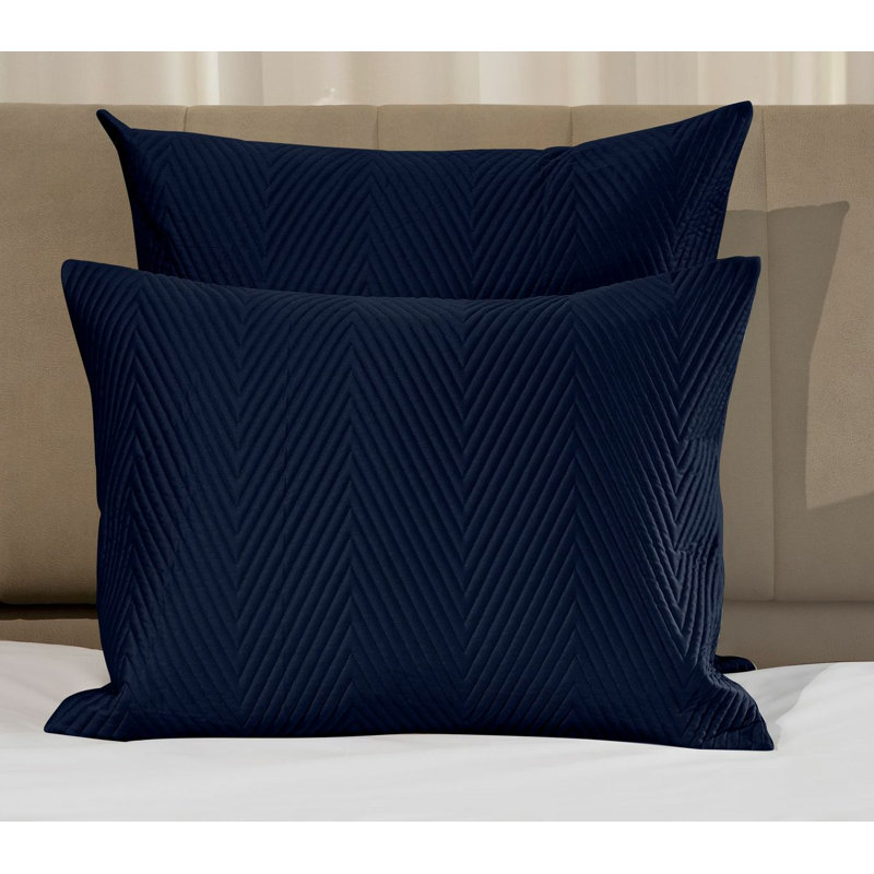 Letizia Sham, Standard Sham, Dark Blue