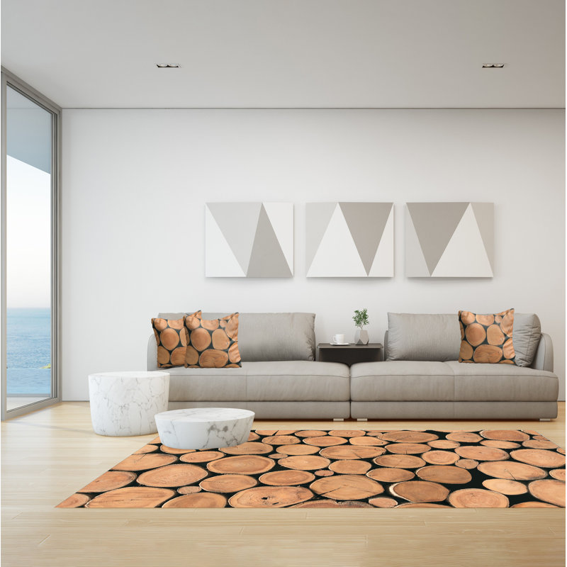 Fritztin Geometric Area Rug, Rectangle 155 x 230cm