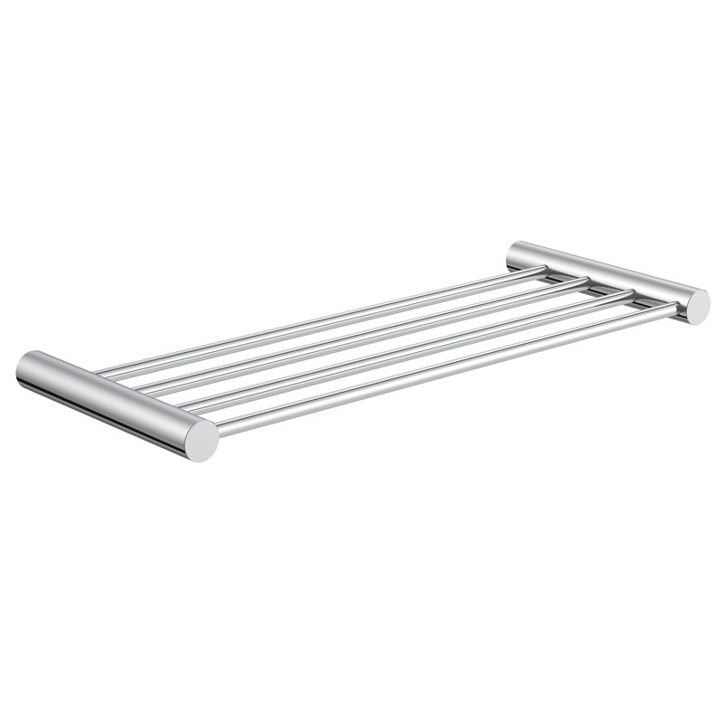 Porte-serviettes mural en chrome poli 22,8 po Arles, Chrome poli