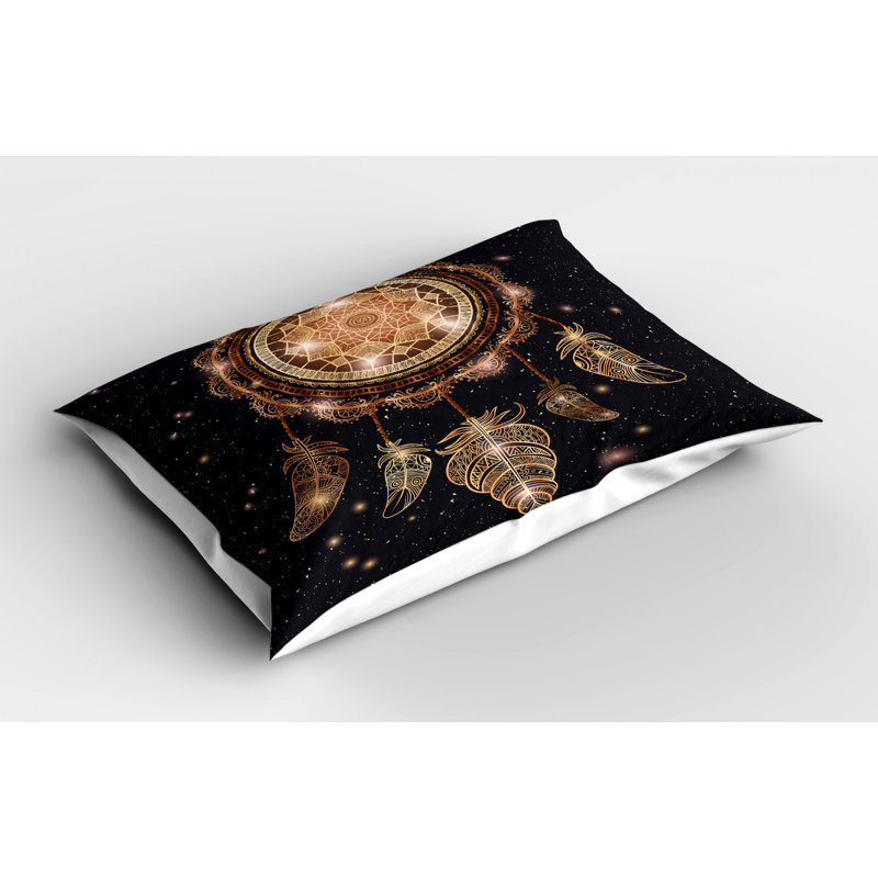 Starry Polyester Geometric Sham, Twin