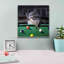«Pool Shark» par Lucia Heffernan, reproduction sur toile tendue-88015194