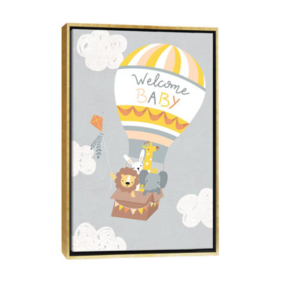 «Baby Adventure Awaits IV» par Caroline Alfreds - impression d'art graphique