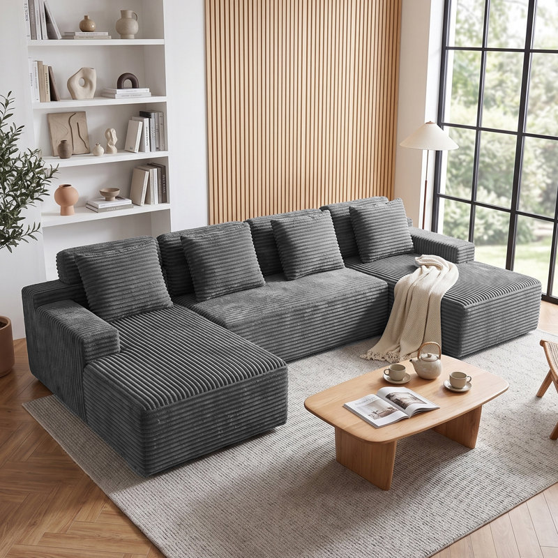  Canapé modulaire Boneless, Gris