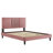 Modway Sofia Channel Tufted Performance Velvet Platform Bed-44353754-44353759