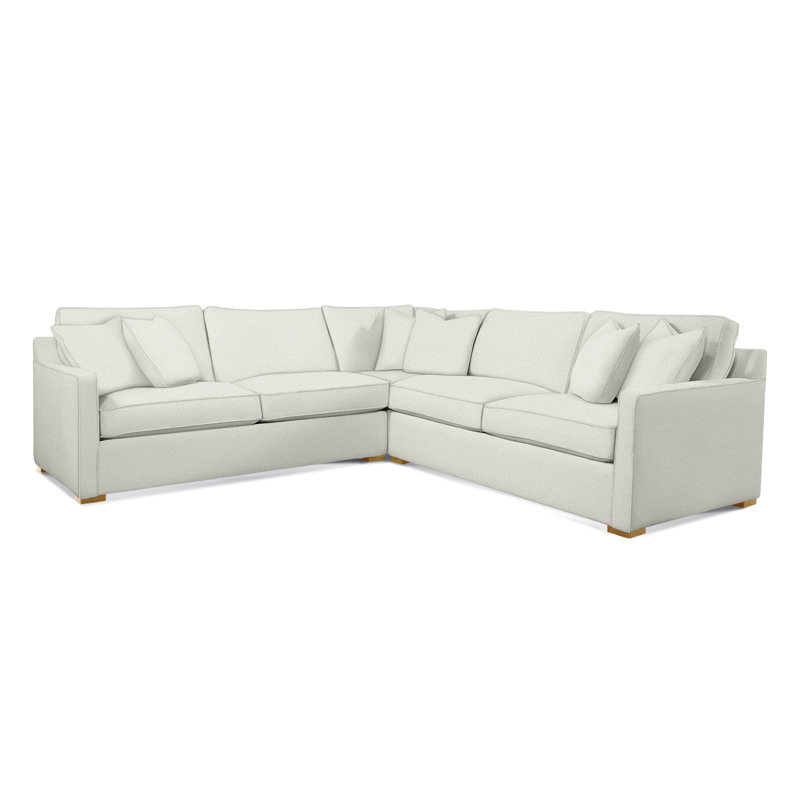 Brentwood Sectional, Honey, Brown Geometric, 0456-33