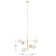 Alison 6 - Light Dimmable Modern Linear Chandelier