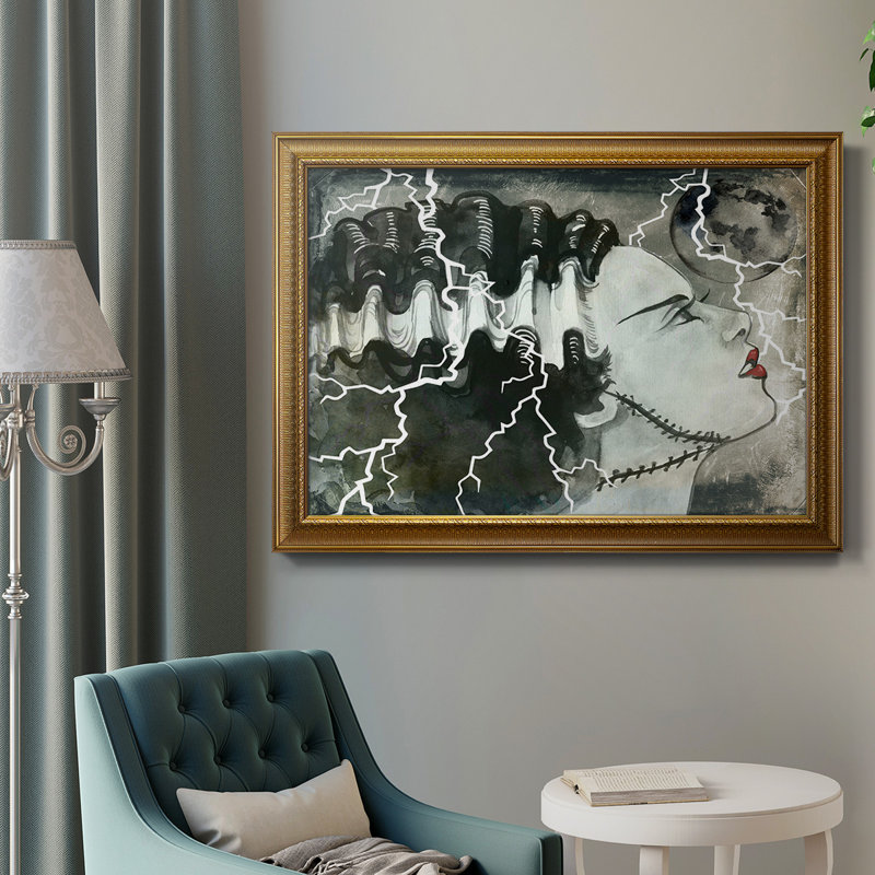 Scream Queens I - peinture sur toile encadrée, H 16 po x l 20 po x P 2,5 po