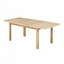 Ensemble de table de salle à manger extensible 9 pièces 9 pièces-1395132091-1395132088