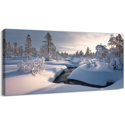 Art mural sur toile GUTTATY Christmas Winter