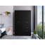 Armoire Alpes, chambre, noir / blanc
