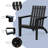 Tirmen Acacia Outdoor Adirondack Chair-983799476