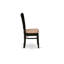 L'ensemble de 3 tables de salle à manger modernes comprend une table de cuisine ronde avec piédestal et 2 chaises de salle à manger en tissu de lin, 36 x 36 pouces, noir-96489791-108003989-108003995