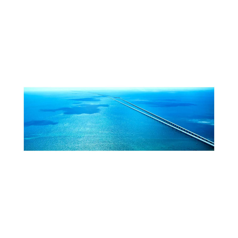 Pont de sept miles, Florida Keys, FL, États-Unis, giclée sur toile tendue avec châssis, H 12 po x l 36 po