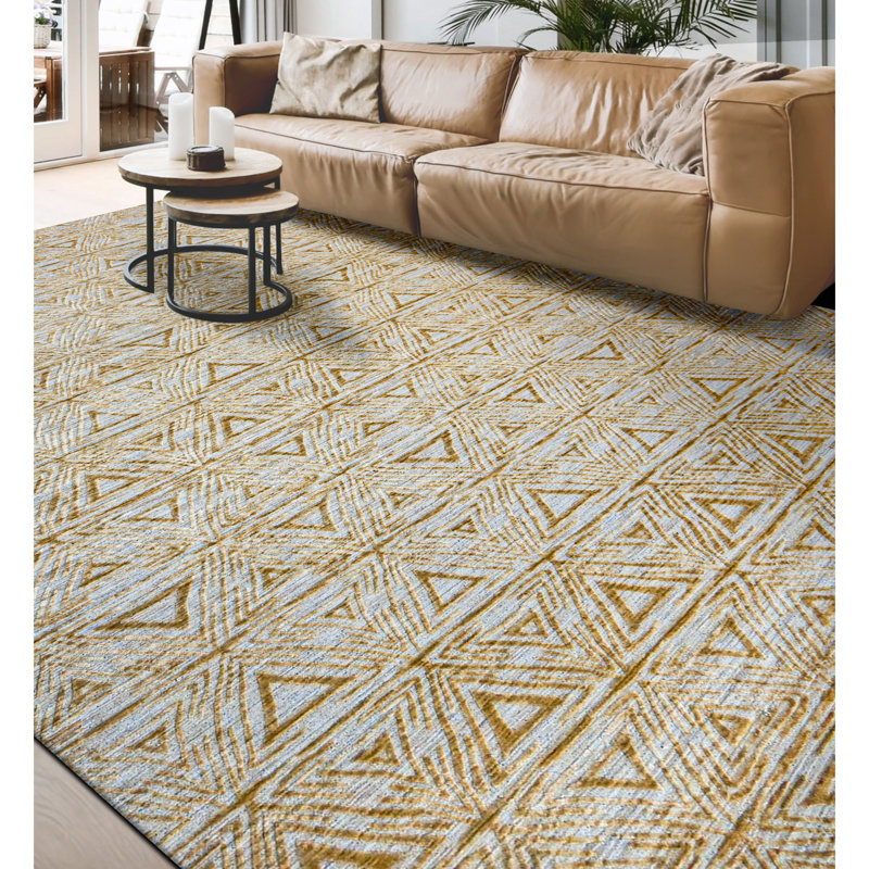 Geometric Area Rug, Rectangle 2' x 3'