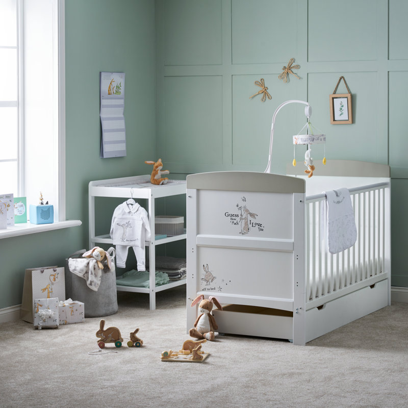 Guess How Much I Love You - Scribble Cot Bed