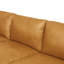 Canapé modulaire personnalisable avec grands accoudoirs carrés et revêtement en cuir assorti-131335453-131335454-131335455