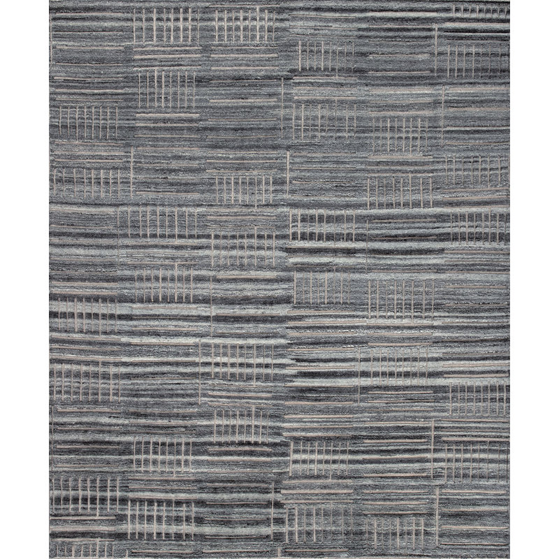 Bariloche Wool Abstract Area Rug, Rectangle 4' x 6'