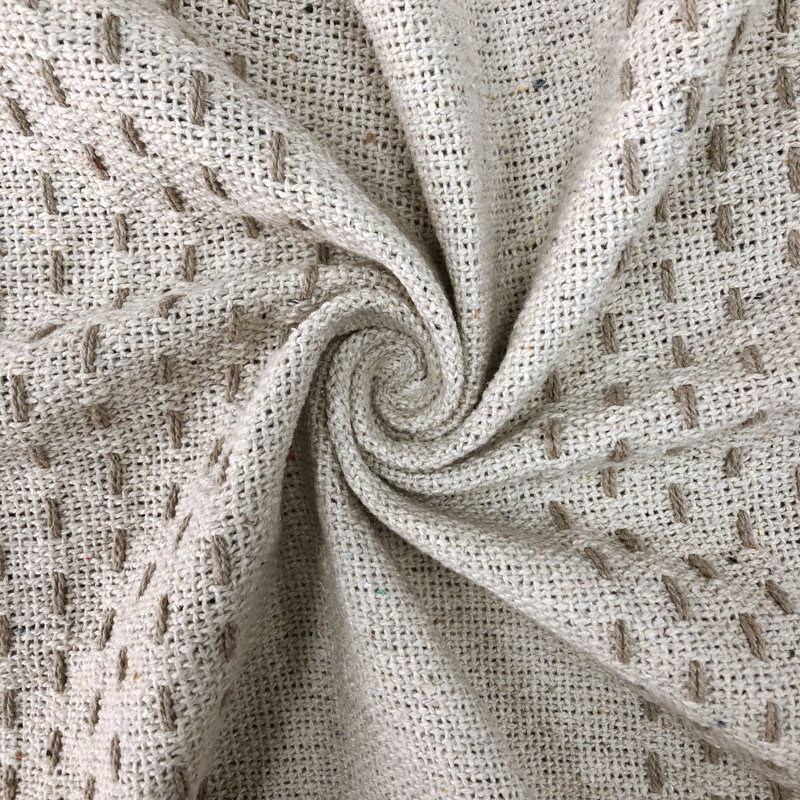 Couverture en coton, Double, Brun