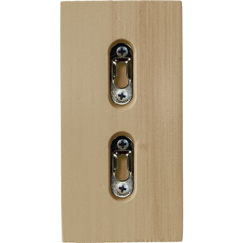 Lawson Corbel, Chêne clair, H 6 po x l 3 po x P 3,5 po
