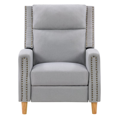 Fauteuil inclinable manuel rembourré Woolbright
