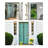Luxdecor Magnetic Bug Screen Door Fit Door Size Up to 38x82,36 Strong Magnets Hand-Free Closing