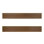40.15" L X 5.11" W X 0.6" T Walnut Prefinished Tongue And Groove Solid Bamboo Flooring, 2 Pack (2.86 Sq.ft./Case)