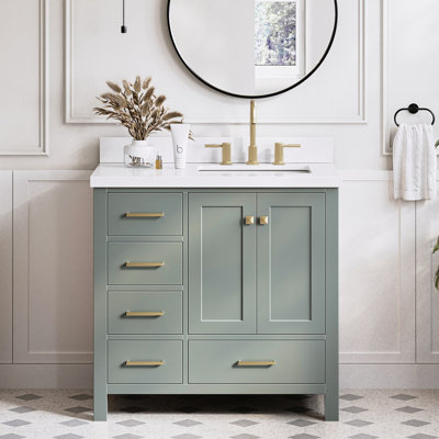 Ensemble de meuble-lavabo simple 37 po Grevera