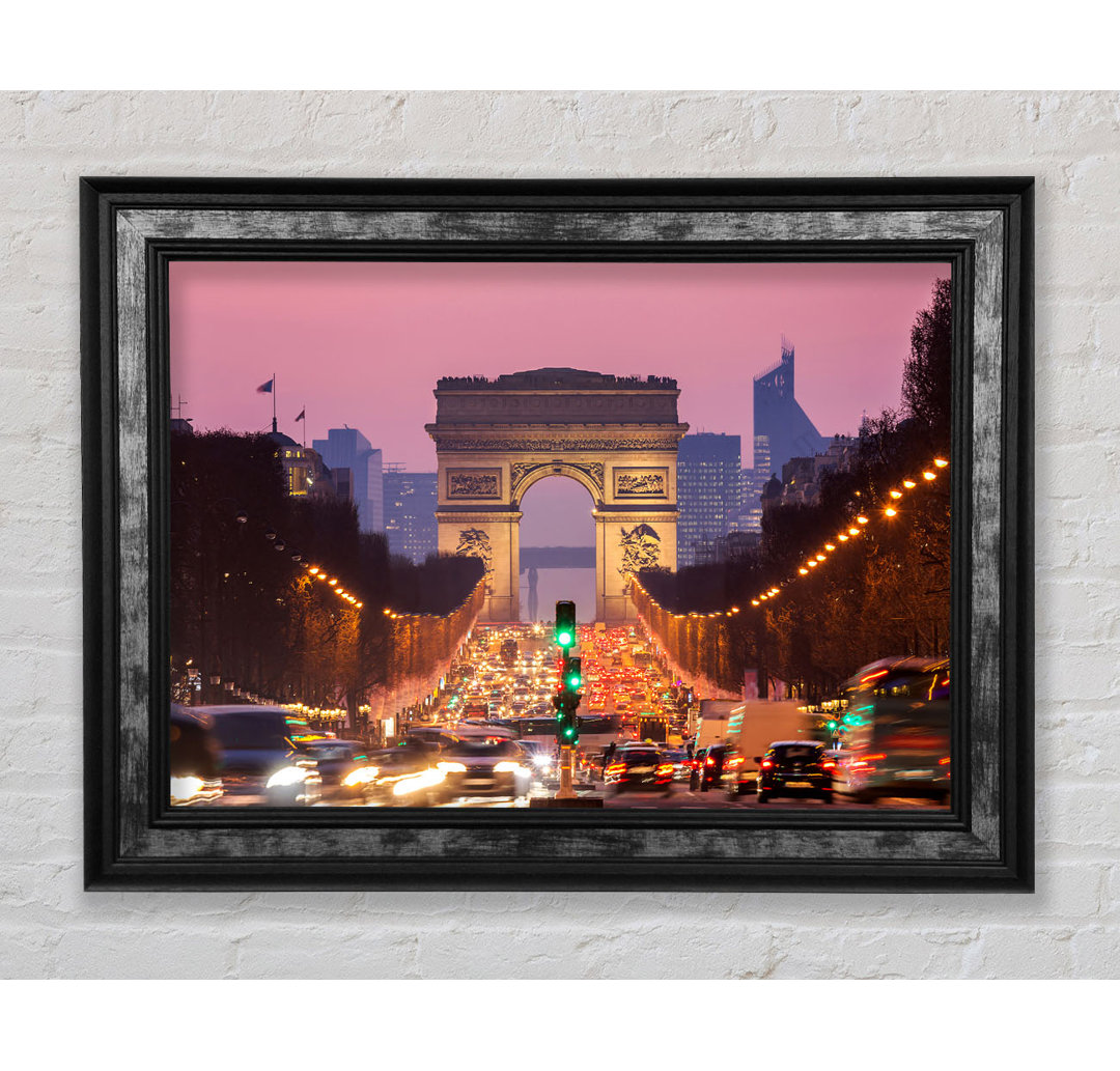 Arc De Triomphe 6 - Einzelner Bilderrahmen Kunstdrucke